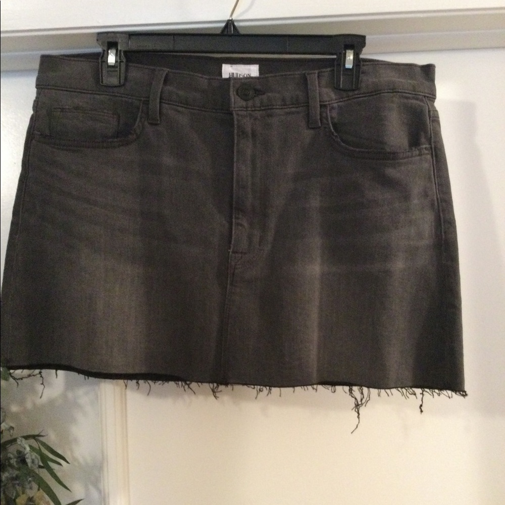 HUDSON DENIM SKIRT